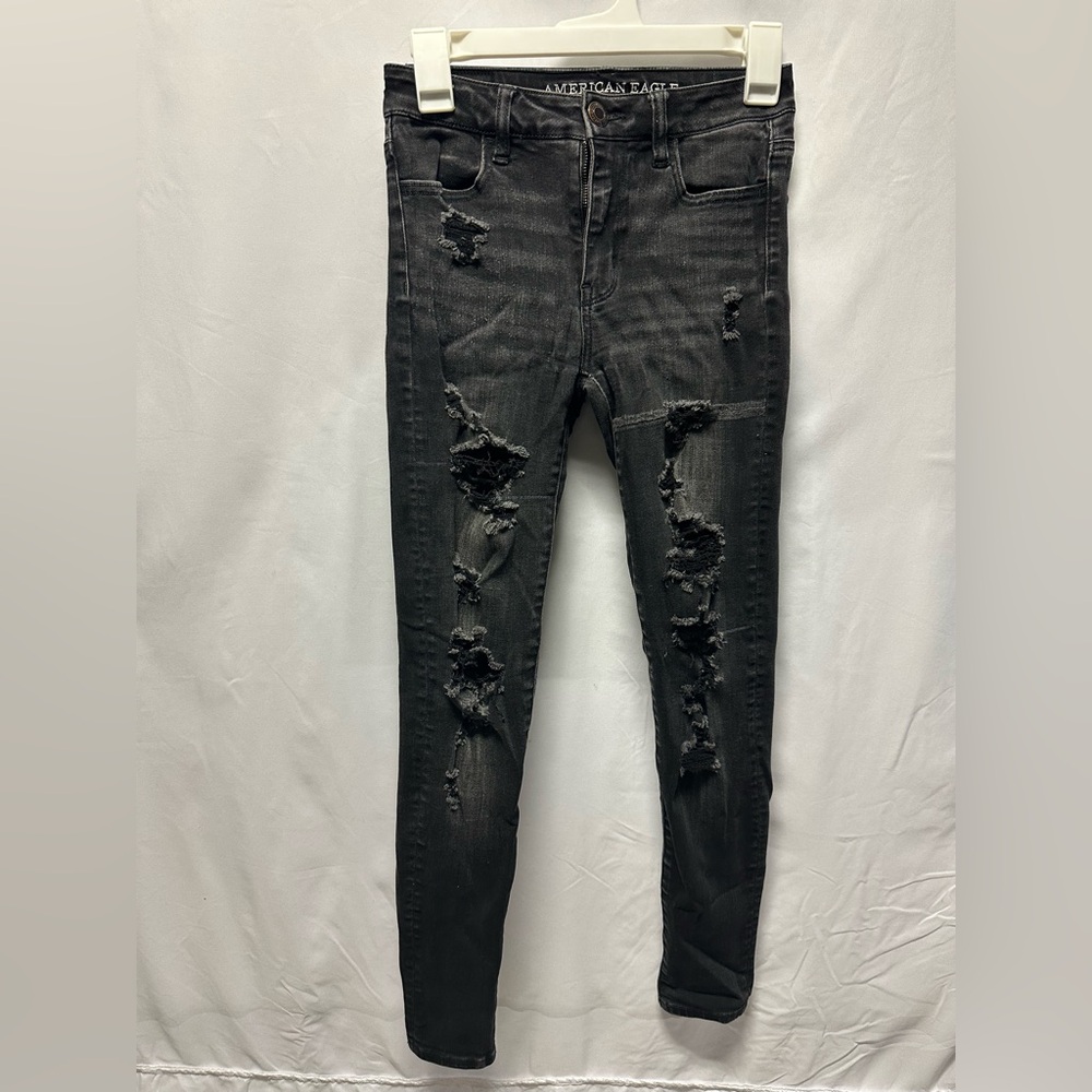 American Eagle Black high waisted Jeans.